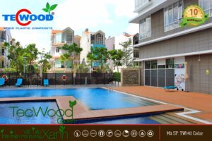 Sàn nhựa giả gỗ ngoài trời TecWood