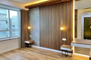 Nhựa PVC ốp tường giả gỗ