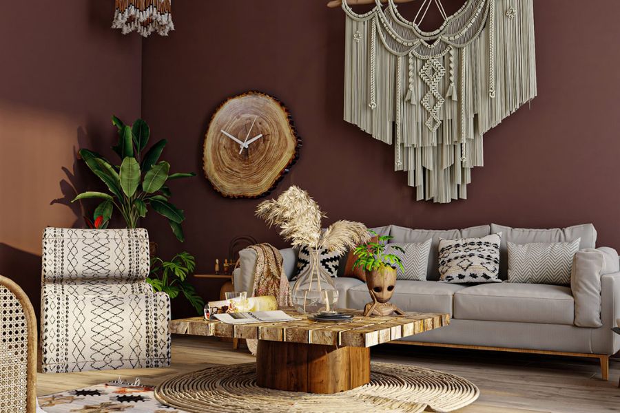 thiet-ke-noi-that-bohemian-dep Phong cách nội thất Bohemian
